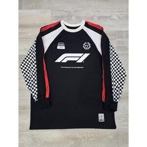 Official Formula 1 F1 Racing Division Long Sleeve Jersey – Men's L/XL – EUC